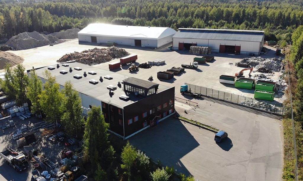 Syklo's circular economy center in Hyvinkää.